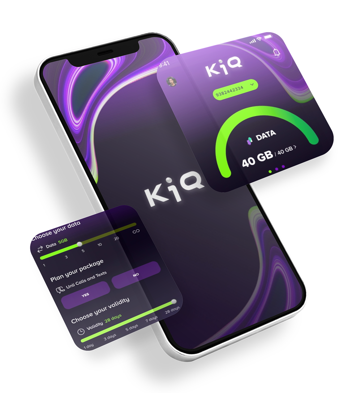 Phone mockup illustration